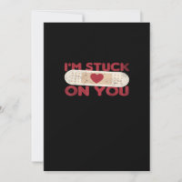 Im Stuck On You Funny Band Aid Nurse Gift Playful