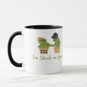 Im Stuck On You Funny Valentine Playful Design  Mug