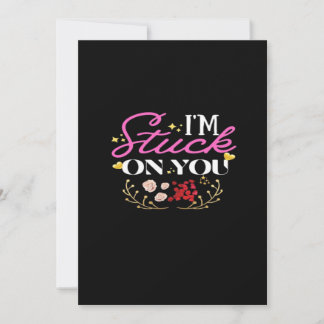 Im Stuck On You Happy Valentines Day Heartfelt Quo Holiday Card