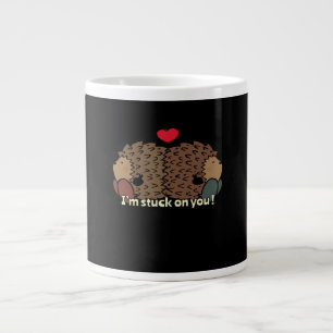 Im Stuck On You Timeless Romantic Design  Large Coffee Mug