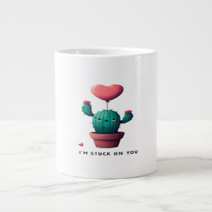Im Stuck On You Timeless Romantic Style  Large Coffee Mug