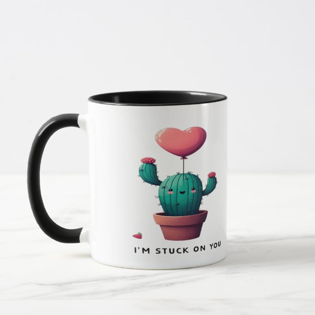 Im Stuck On You Timeless Romantic Style  Mug (Left)