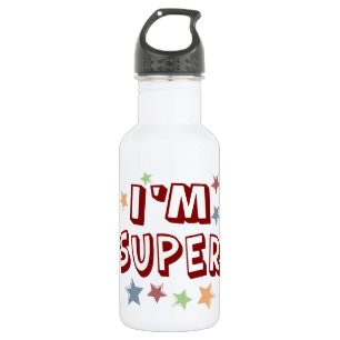 Im Super with Stars 532 Ml Water Bottle
