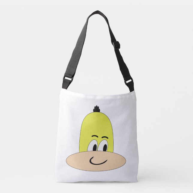 I'm Sveety – Unique Cartoon Character  Crossbody Bag (Front)