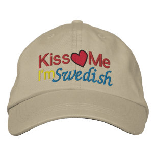 I'm Swedish by SRF Embroidered Hat