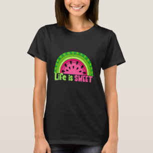 I'm Sweet Cute Rainbow Watermelon Summer Melon Fru T-Shirt
