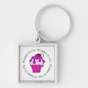 I'm Sweet on You Valentine Key Ring