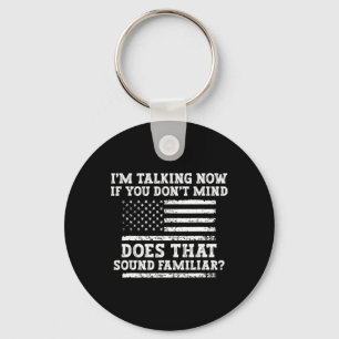 I'm Talking Now Shirt Trump Kamala Debate Funny Tr Key Ring