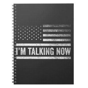 I'm Talking Now Trump Harris Presidential Debate Notebook