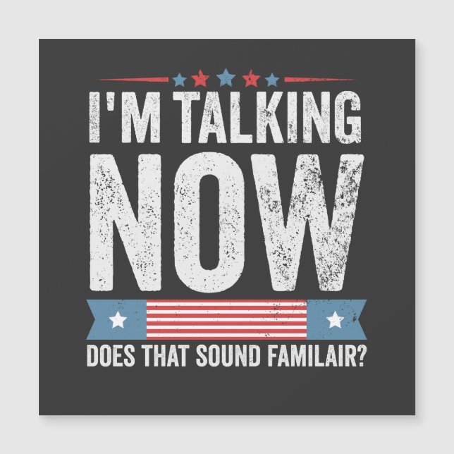 I'm Talking Now Trump Kamala President Debate  (Front)