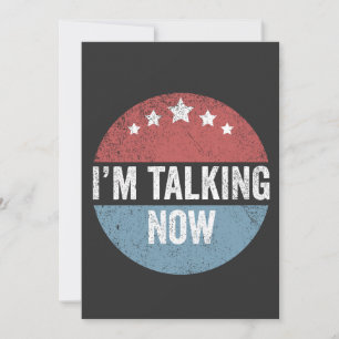 I'm Talking Now Trump Kamala President Debate  Invitation