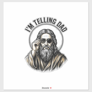 I'm Telling Dad Vintage Engraving Funny Shirt