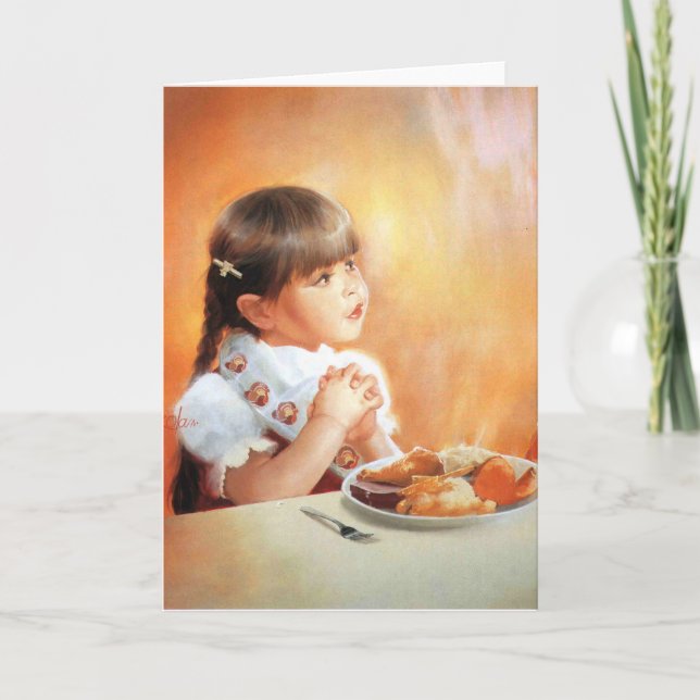 I'm Thankful Too Thank You Card (Front)