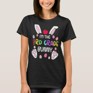 I'm The 3rd Grade Bunny Cute Rabbit Easter Eggs Ki T-Shirt