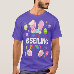 I'm The Abseiling Bunny Easter Party Matching Fami T-Shirt