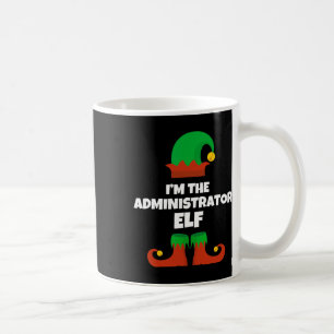 I'm The Administrator Elf Family Pajama Christmas Coffee Mug