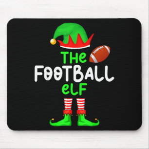 I'm The American Football Elf Christmas Matching P Mouse Pad