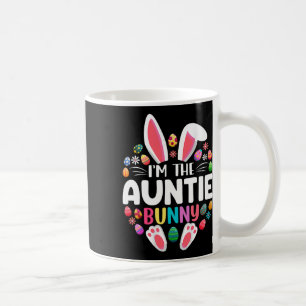 I'm The Auntie Bunny Funny Easter Day Family Match Coffee Mug