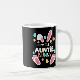 I'm The Auntie Bunny Matching Family Easter Party Coffee Mug