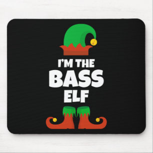 I'm The B Elf Family Pajama Christmas Player Bist Mouse Pad
