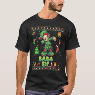 I'm The Baba Elf Dabbing Family Merry Christmas Sa T-Shirt