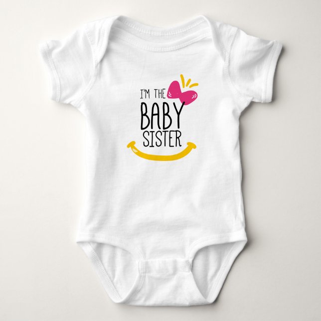 I'm the baby Sister T-shirt Bodysuit (Front)