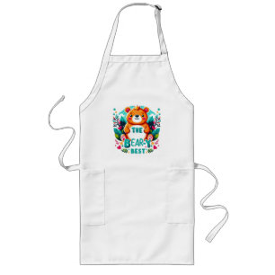 I'm the bear-y best long apron