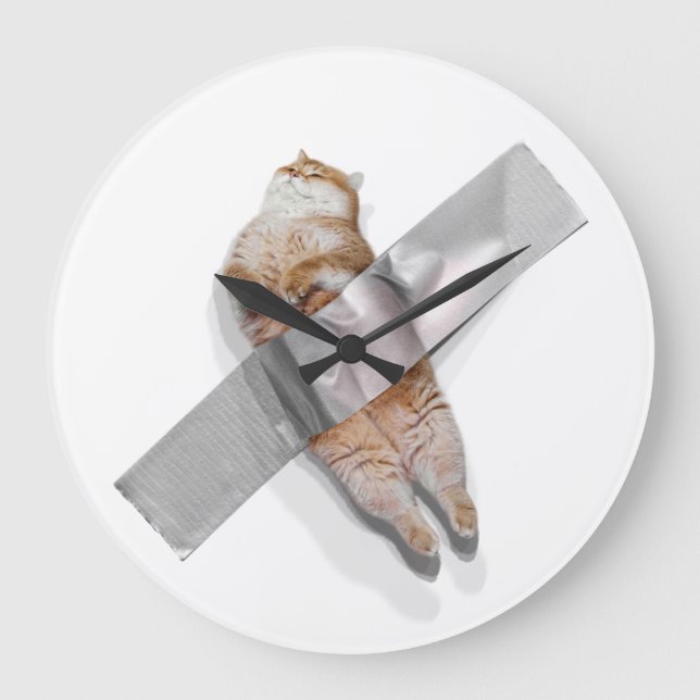 I'm the best banana! large clock (Front)