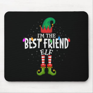 I'm The Best Friend Matching Christmas Family Mouse Pad
