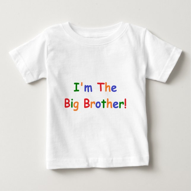 I'm the Big Brother Baby T-Shirt (Front)