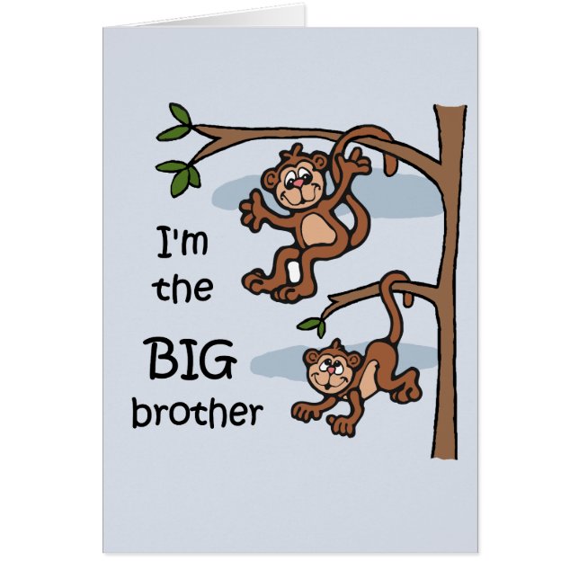 I'm the Big Brother card (Front)