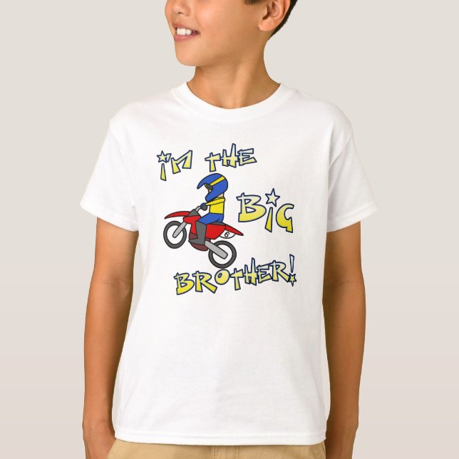 I'm the Big Brother Motocross Tee Shirt (Front)