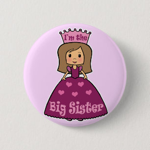 I'm the Big Sister 6 Cm Round Badge