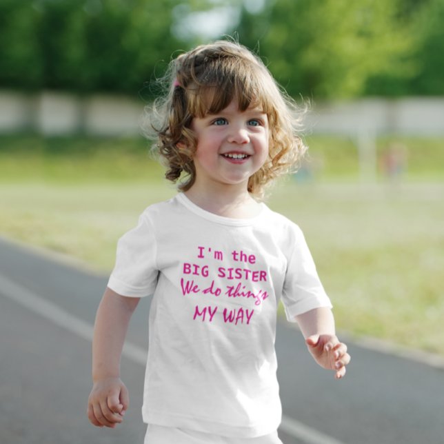 I'm the Big Sister Toddler T-Shirt (Creator Uploaded)