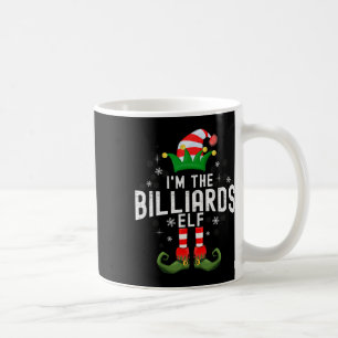 Im The Billiards Elf Christmas Family Pjs Costume Coffee Mug