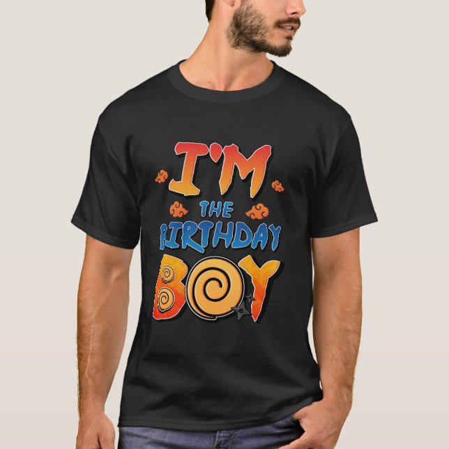 Im The Birthday Boy Family Party Matching T-Shirt (Front)