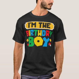 Im The Birthday Boy Game Gaming Family Matching T-Shirt