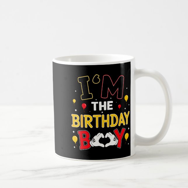 I'm The Birthday Boy Matching Family Birthday Part Coffee Mug (Right)
