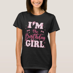 Im The Birthday Girl Coquette Bow Birthday Family T-Shirt