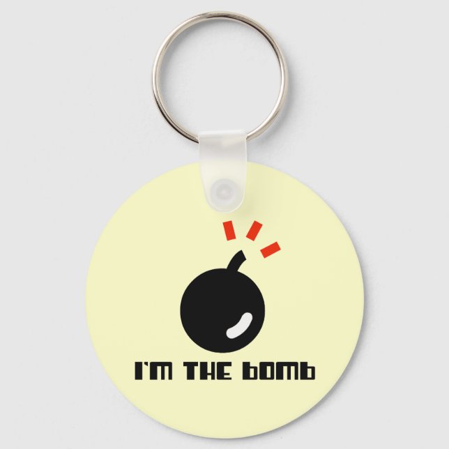 I'm The Bomb Key Ring (Front)