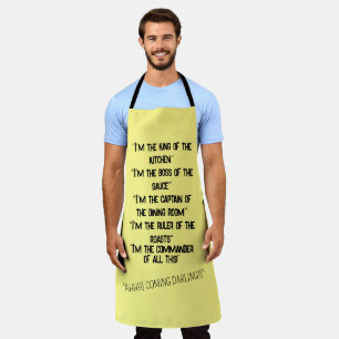 "Im the boss" Apron cooking apparel