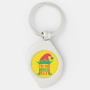 I'm The Boss Elf-16808 Key Ring