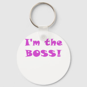 Im the Boss Key Ring