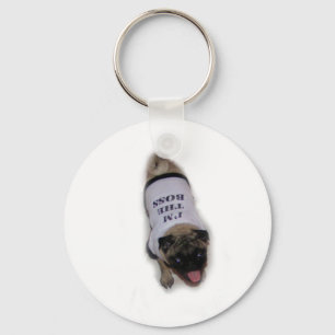 "I'm the Boss" Key Ring