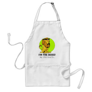 I'm the Boss Lion Standard Apron