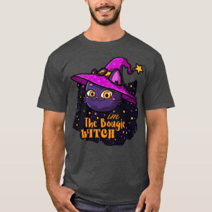 Im The Bougie Witch Cat Horror Halloween toon cree T-Shirt