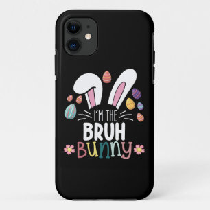 I'm The Bruh Bunny Easter Matching iPhone 11 Case