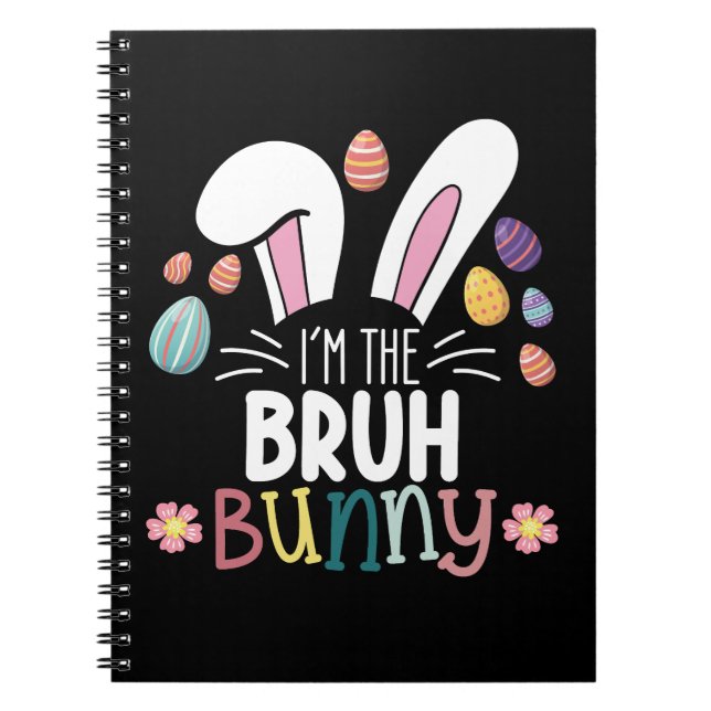 I'm The Bruh Bunny Easter Matching Notebook (Front)