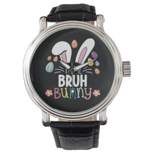 I'm The Bruh Bunny Easter Matching Watch