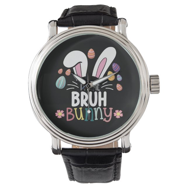I'm The Bruh Bunny Easter Matching Watch (Front)